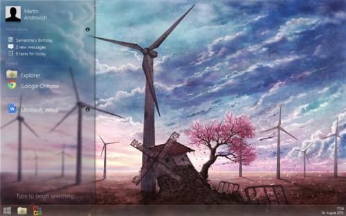 [高清图]全新Win9概念版界面图 界面设计堪称惊艳